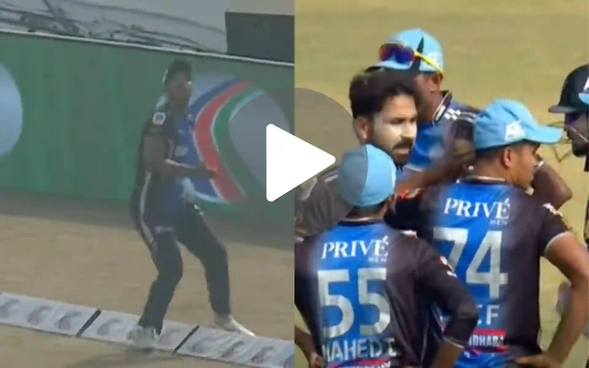 [Watch] Bangladesh Star Delights Khushdil Shah With An Eye-Catching Juggling Catch